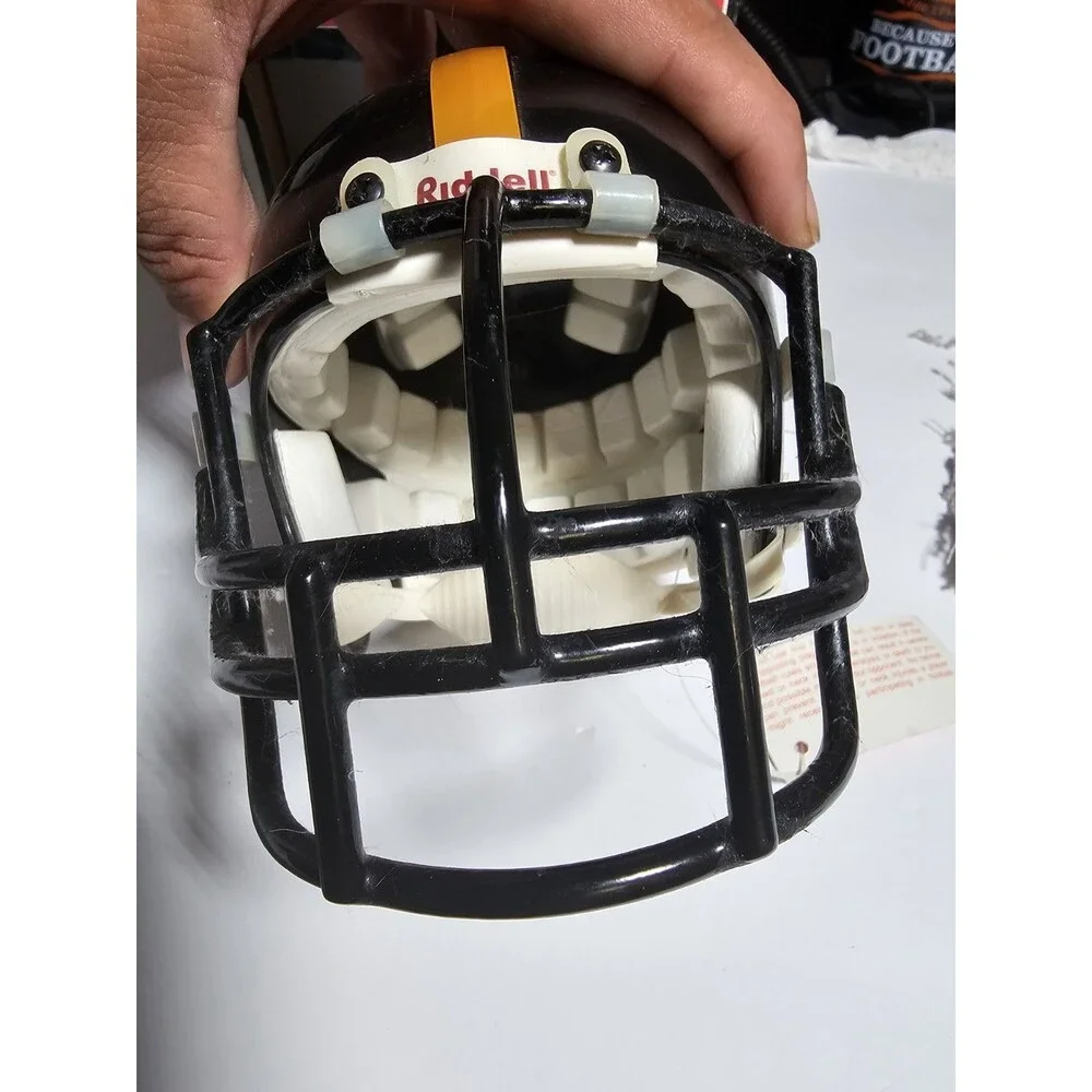 PITTSBURGH STEELERS Kordell Stewart #10 SIGNED Riddell MINI HELMET W/ Box
